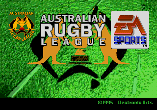 Заставка игры Australian Rugby League